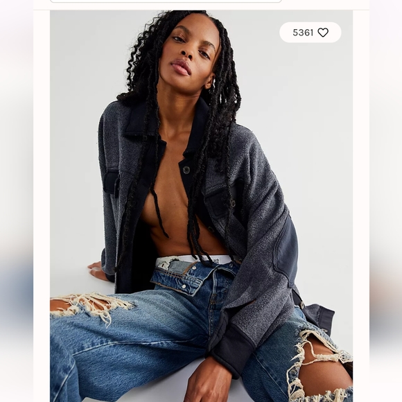 Free People Ruby shacket long XS - Picture 7 of 7